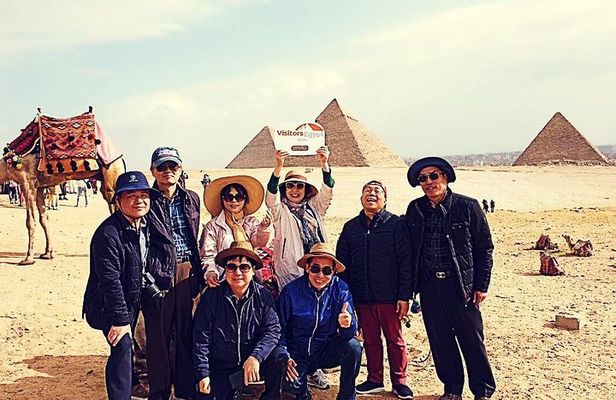 Day Tour at Giza Pyramids, Memphis and Saqqara
