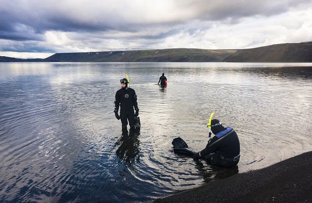 Hot Spring Snorkeling Tour in Iceland