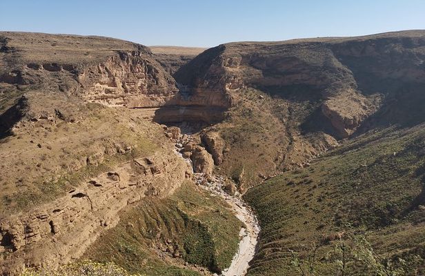 Hike to Taiq Cave - Sinkhole and Baobab forest