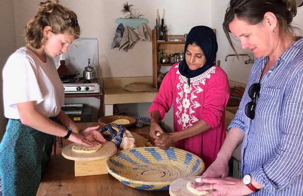 Berber Cooking Class at a Farm in the Countryside & shopping at a rural Souk.