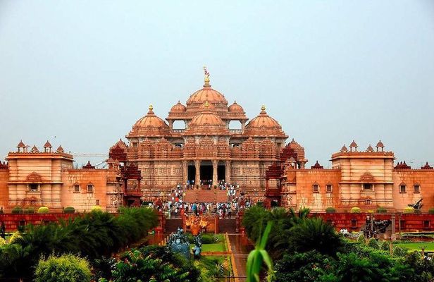 Half Day Tour of Delhi Temples Spiritual Sites With Akshardham