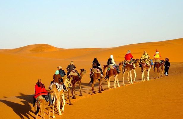 overnight in the zagoura desert 1n/2 days