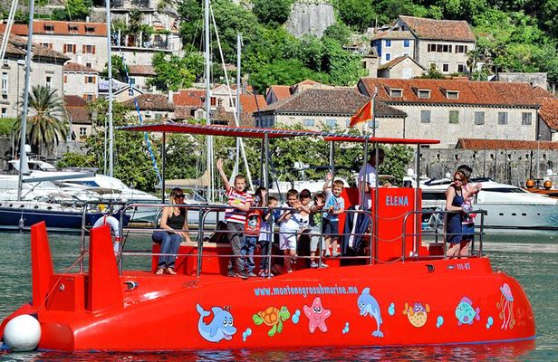 Semi-Submarine: Kotor Bay Panorama & Underwater Experience
