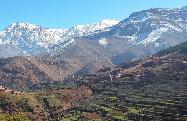Ourika Waterfalls 1 Day Private Trip through the Atlas Mountains from Marrakech