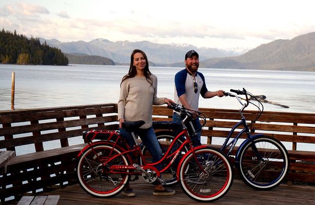 Ketchikan Electric Bike and Rain Forest Hike Ecotour