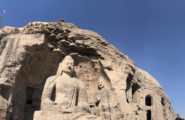 Datong Yungang Grottoes and Hanging Monastery 1-day from Beijing by Train