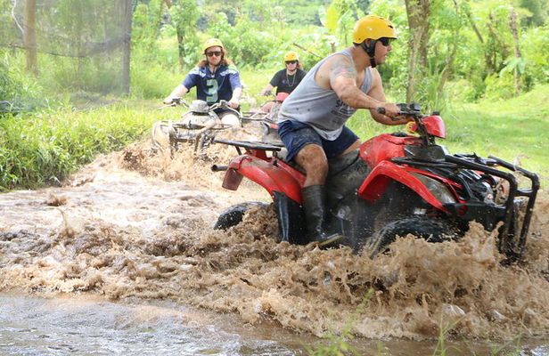 All Inclusive : ATV Tour with Visit to Iconic Temple Tanah Lot