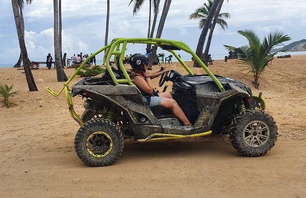 Punta Cana :4WD Terracros,Breef Safari,River Cave and Macao Beach