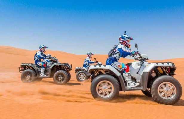 Desert Safari with Dune Bashing and Unlimited 4 course Barbecue Dinner