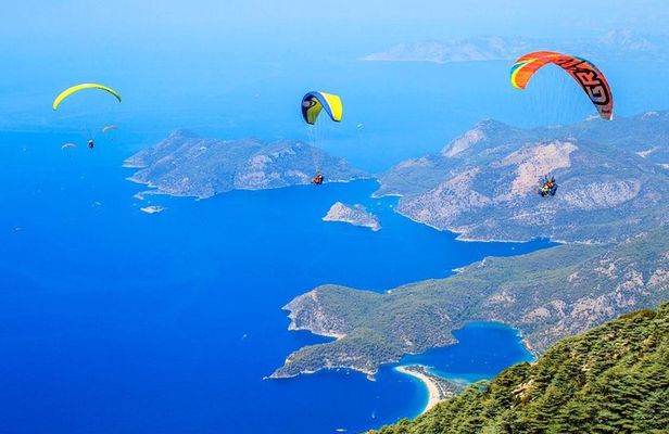 Paragliding in Fethiye from Antalya region