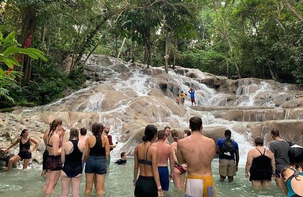 Blue Hole and Dunn's River Falls Private Tour from Montego Bay