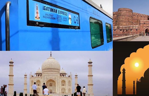 All Inclusive Taj Mahal Day Tour by Gatimaan Express Train