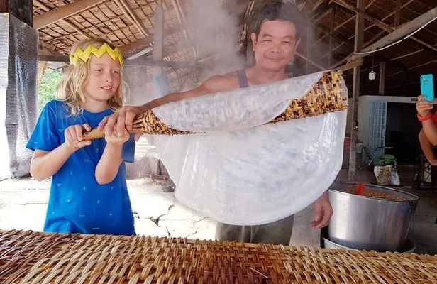 Unique Private Cai Be Cooking With Biking 1 day