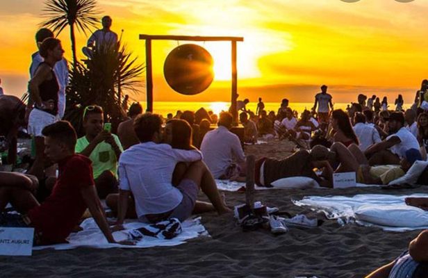 Mini Vintage Cabriolet - Little Ancient Tour & Spectacular Sunset on the beach