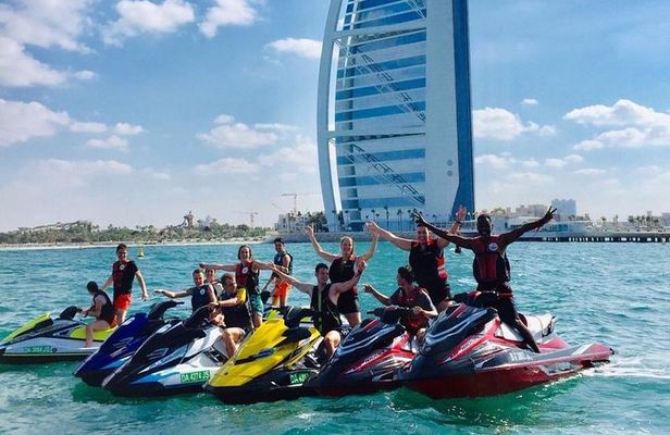 The Best Jet Ski in Dubai - 2 Hours Burj Al Arab - Dubai Marina - Atlantis Tour