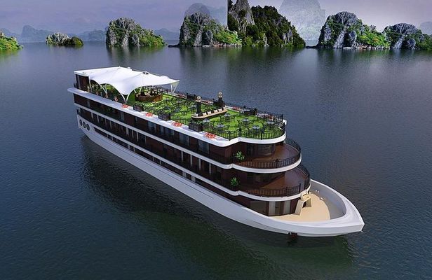 Halong Luxury Cruise 2D/1N: Kayaking, Swimming, Titop island, meals, best prices