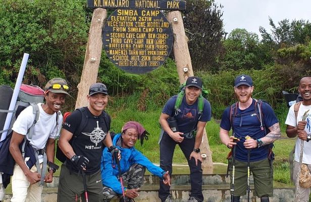 Kilimanjaro Climbing via Lemosho Route 8 days