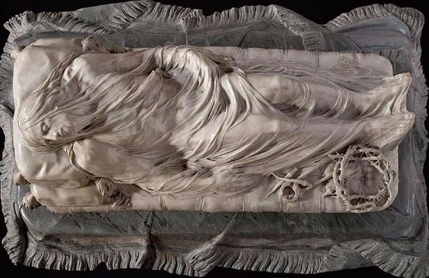 Naples: Veiled Christ & Santa Chiara Cloister Small Group Tour