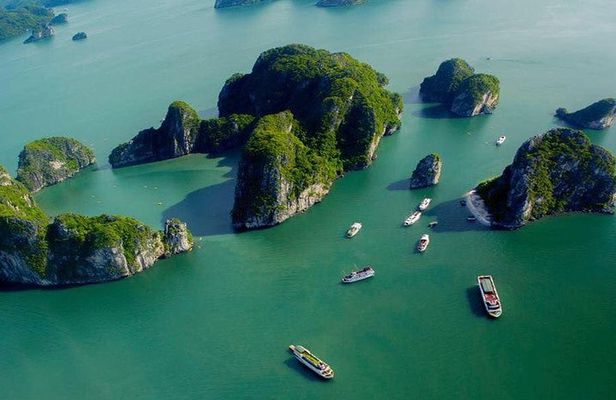  All-Inclusive: Halong Bay Full Day Trip with Ti Top Island, Surprising Cave