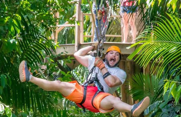 Altun Ha, Cave Tubing & Zipline from Caye Caulker