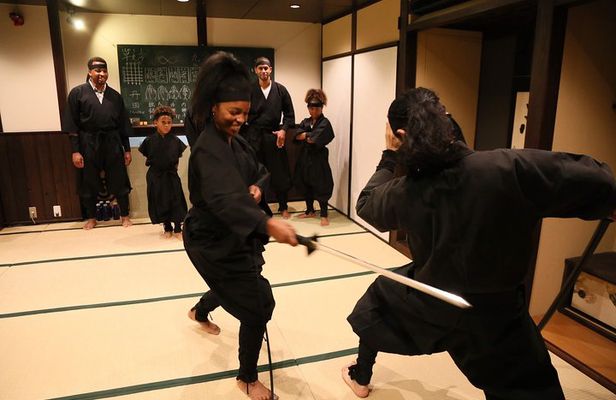 Ninja 1-hour Hands-on Lesson by Japanese master in Kyoto -Entry