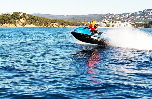 Jet ski tour in Lloret, Blanes and Tossa