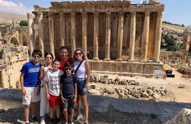 Guided Private Full Day Tour to Baalbek, Anjar and Chateau Ksara