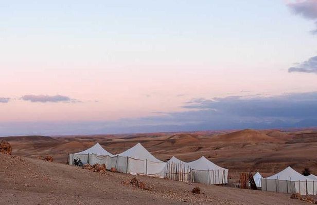 Half day Agafay : Camel Ride +Dinner + Show + Quad + transport