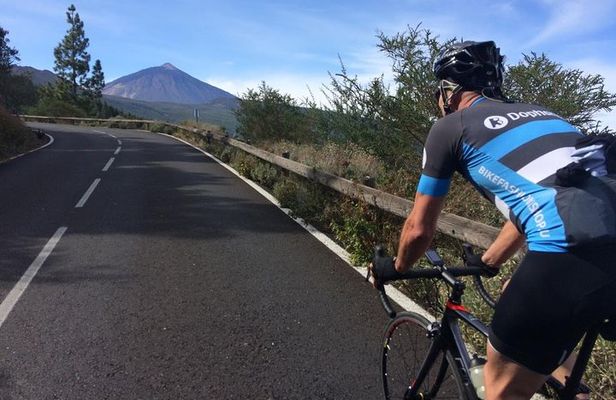 Teide road bike climb from PdC
