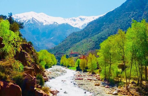 three vallies & atlas mountains & Camel Riding