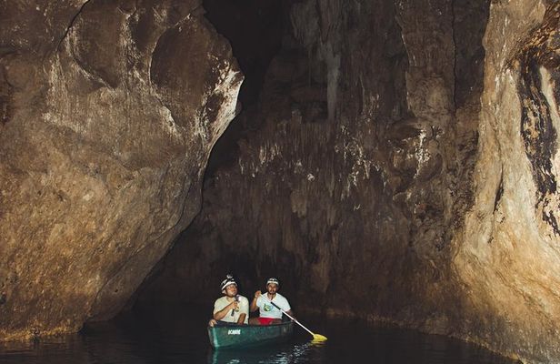 Cave Canoeing at Barton Creek Cave