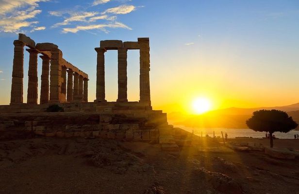 Temple of Poseidon, Sounion Sunset & Athens Riviera Private Tour