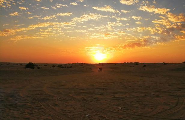 Dubai Desert Safari with Buffet Dinner Evening