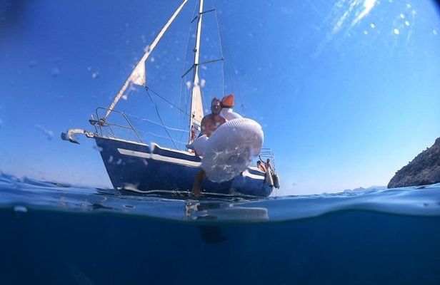 Private Sailing Cruise to Anthony Quinn Bay, Ladiko & Afandou Bay!