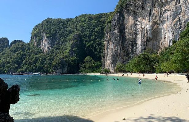 Krabi 7 Island Sunset Tour by Speed Boat with BBQ Dinner 