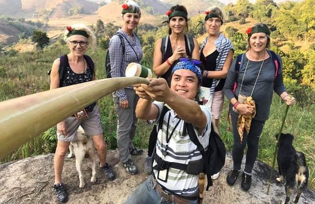 1 Day Trekking Group Tour With Bamboo Cooking / Chiang Rai