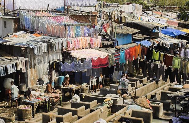 Private Dharavi Slum, Dabbawala & Dhobi Ghat tour with Transport