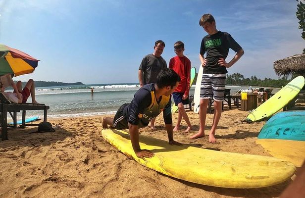 Surfing Lessons at Unawatuna