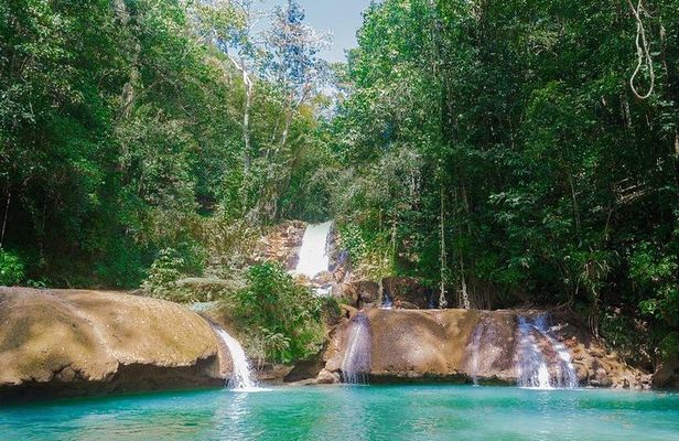 YS Falls and Floyds Pelican Bar Private Tour