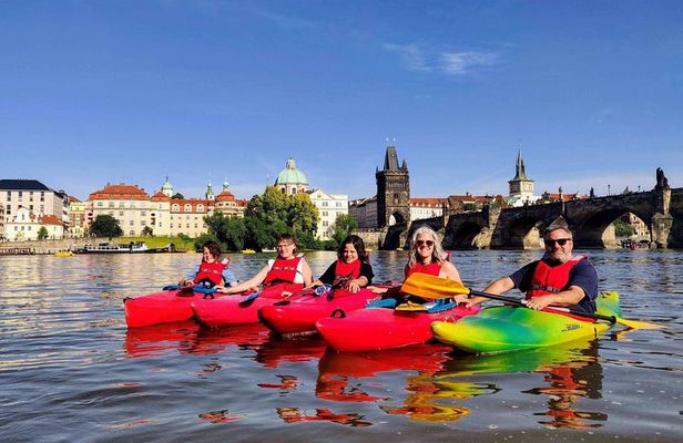Prague Kayak Tour in City Center - 2 hours