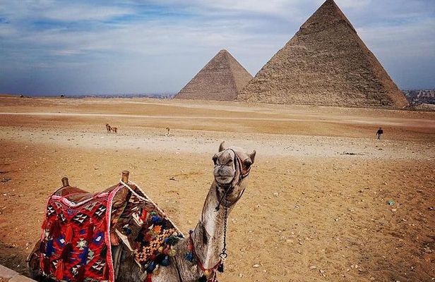 Full-Day Giza Pyramids Sphinx Sakkara Private Tour with Pickup