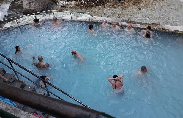 Pozar thermal spa and Edessa waterfalls full day private tour from Thessaloniki
