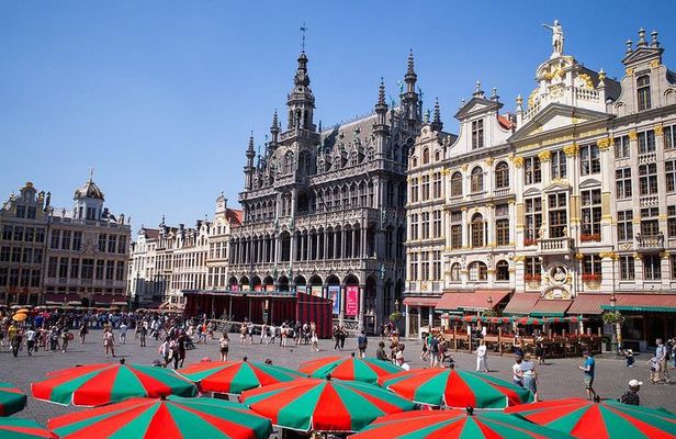 Private 4-hour City Tour of Brussels with driver and tour guide w/ hotel pick up