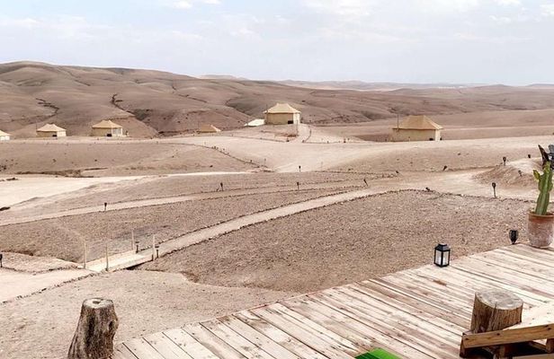 Agafay Day: Quad, Dromedary, Swimming pool, Moroccan Dinner & Show 