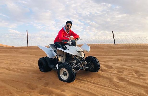 Morning Desert Safari with ATV bike