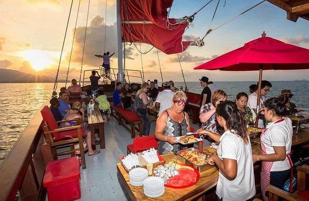 Red Baron : A Sunset Dinner Cruise from Koh Samui with Return Transfer
