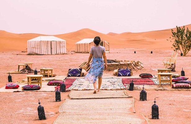 3 day tour from Marrakech to Fes including camel trek to Luxury Camp
