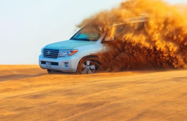 Evening Red Dunes Desert Safari Private Only Dune Bashing