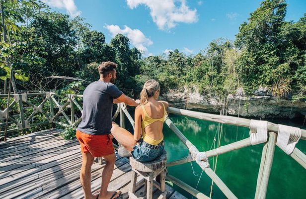 Ultimate Jungle Adventure: ATV, Zipline & Cenote Swim with Lunch