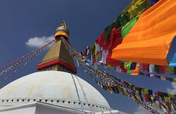 Stupa On Walk